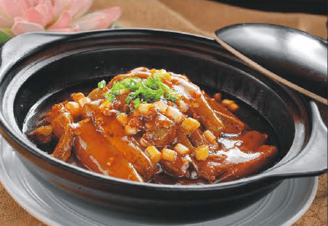 Fish Flavored Eggplant Stew with Pork mince