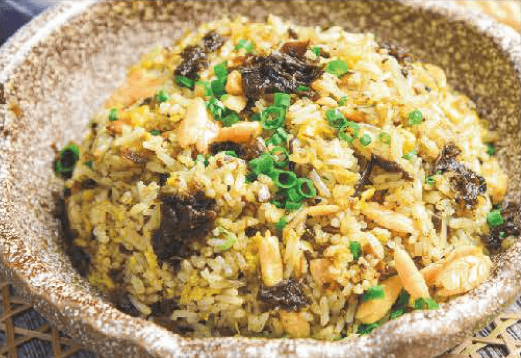 Fried Rice with Olive Vegetables
