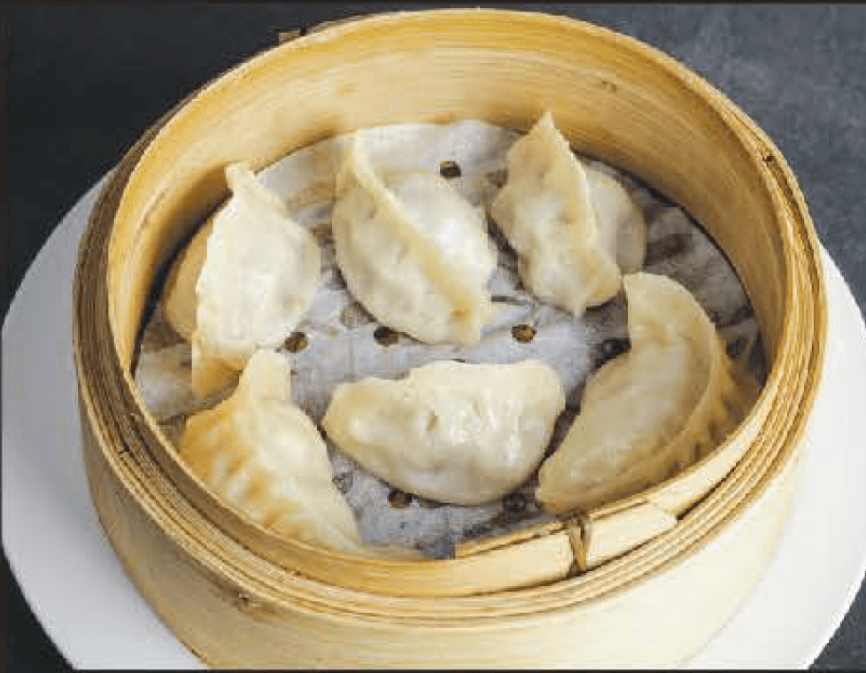 Steamed Chicken And Corn Dumpling