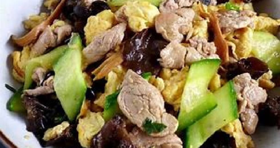 Stir Fried Moo Shu Pork