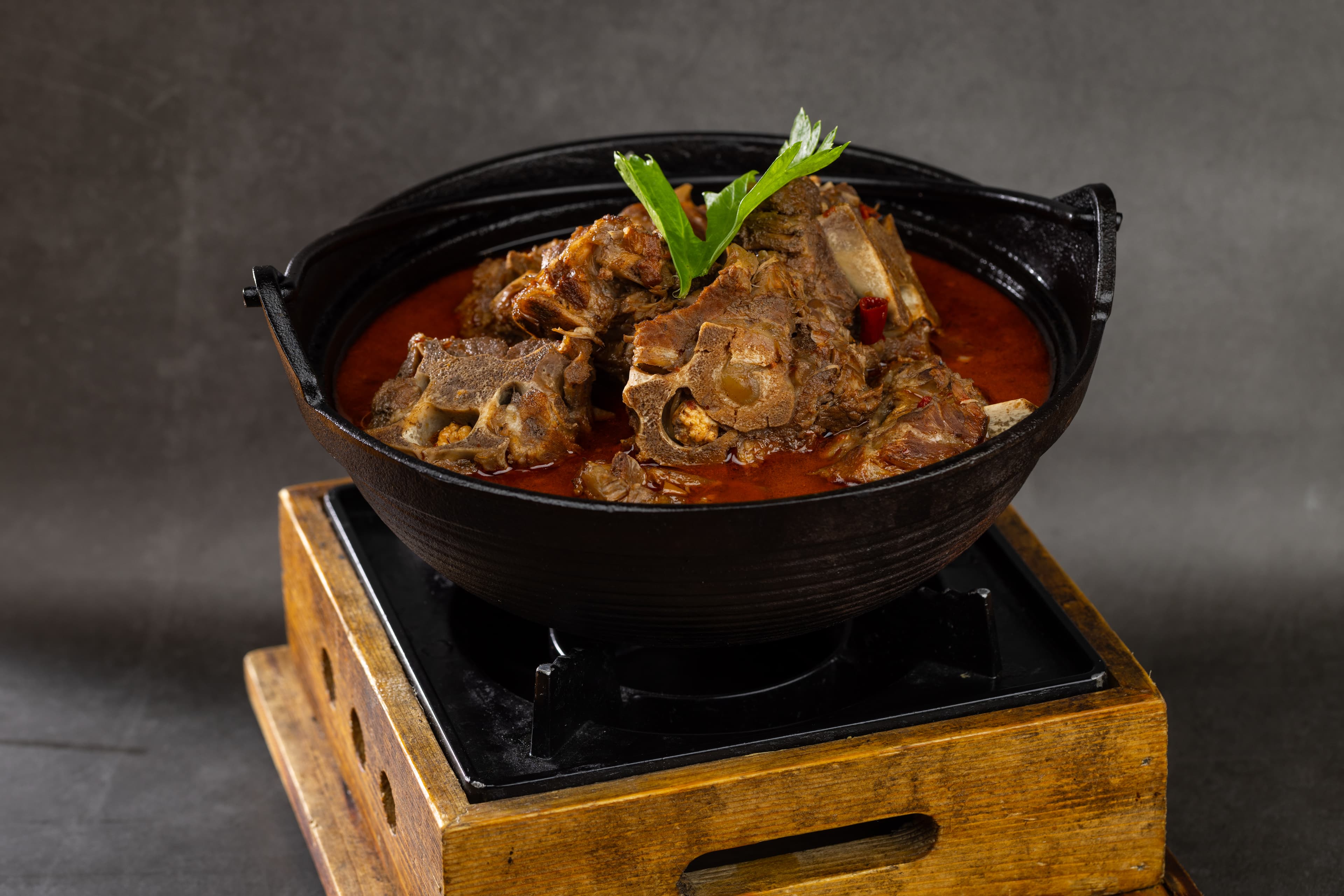 Spicy Lamb in a Pot(with bones)