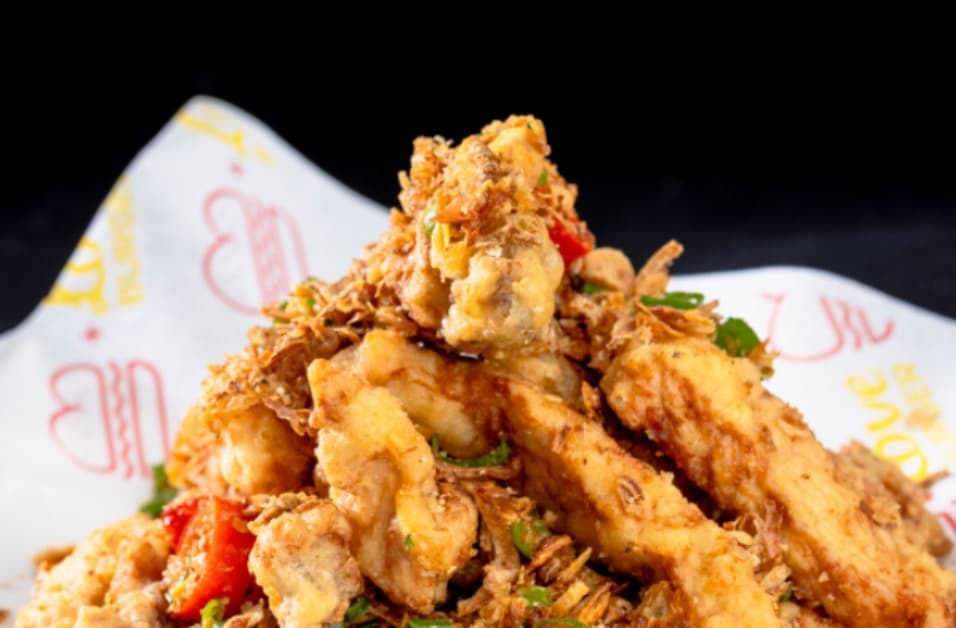 Salt and Pepper with Crispy Pork Tenderloin